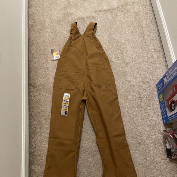 NWT carthartt bib overalls kids size 6 - Picture 5 of 7